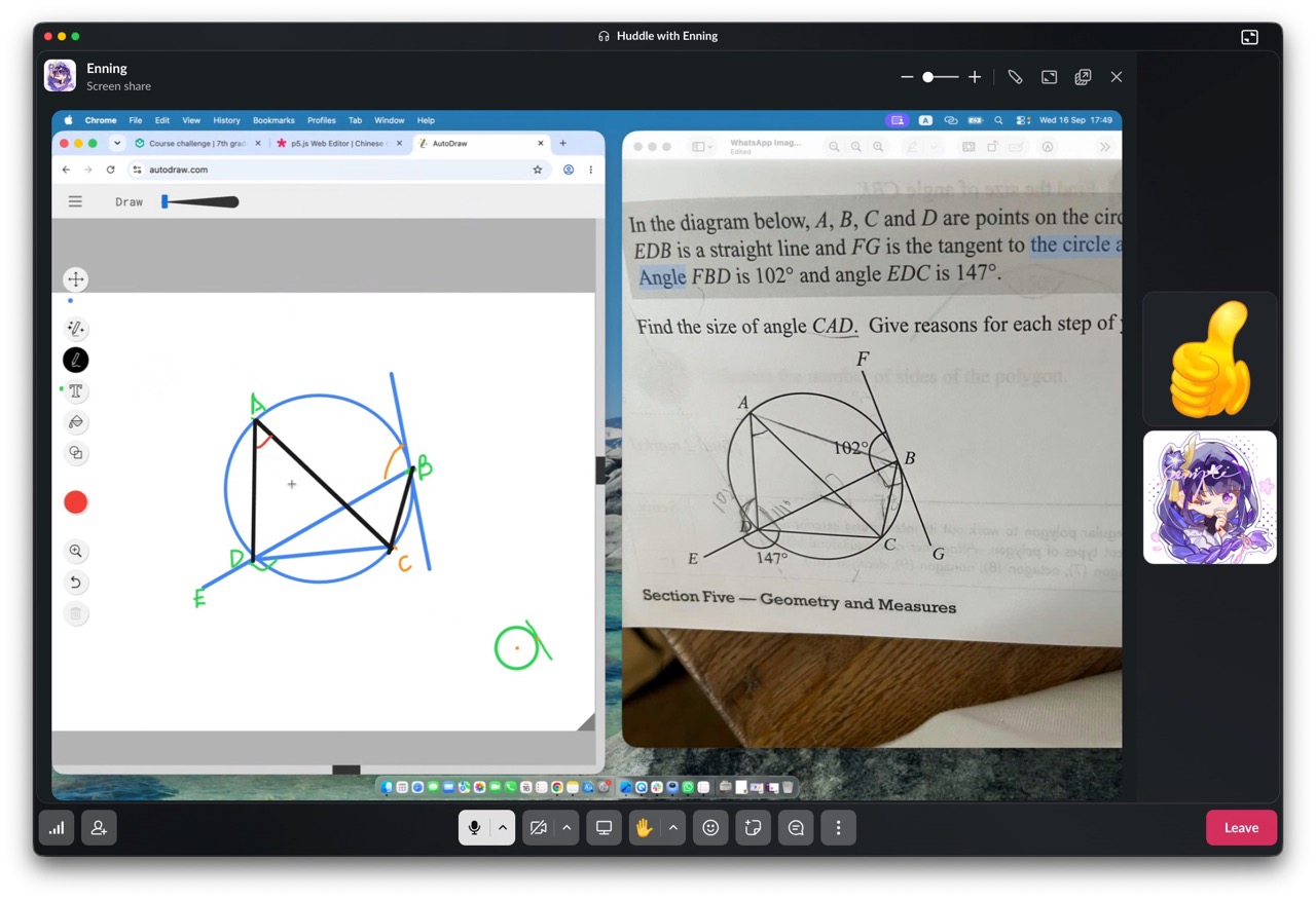 The Geometry Problem That Needed Two Proofs—and a Reset