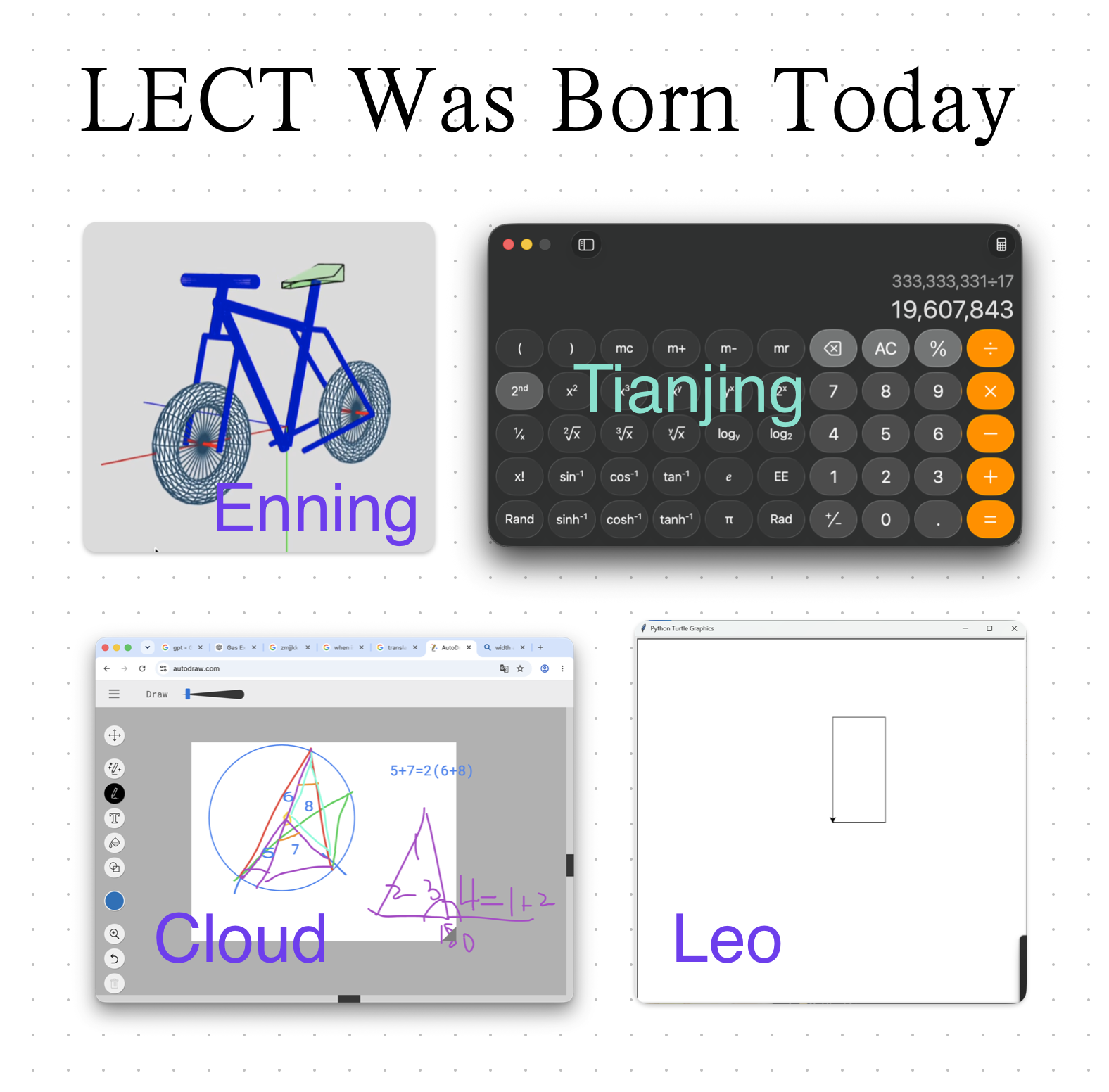 LECT Was Born Today